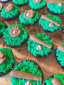 BAseball Cupcakes