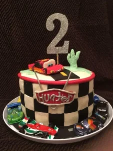 Cars-Fondant-Cake