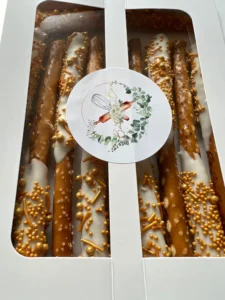 choc covered pretzel rods