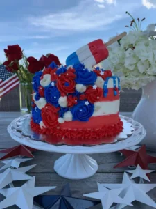 july-4th-ButterCream-Cake